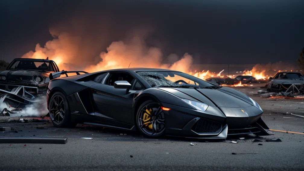 Жахлива ДТП: Чемпіон та його брат згоріли живцем у Lamborghini після аварії