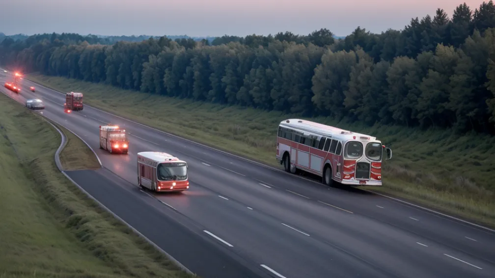 У Німеччині перекинувся автобус Flixbus: 20 постраждалих, автобан A19 перекрито