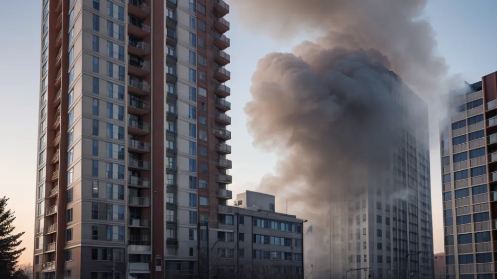 Пожежа в Німеччині: Фритюрниця спричинила займання на кухні багатоповерхівки