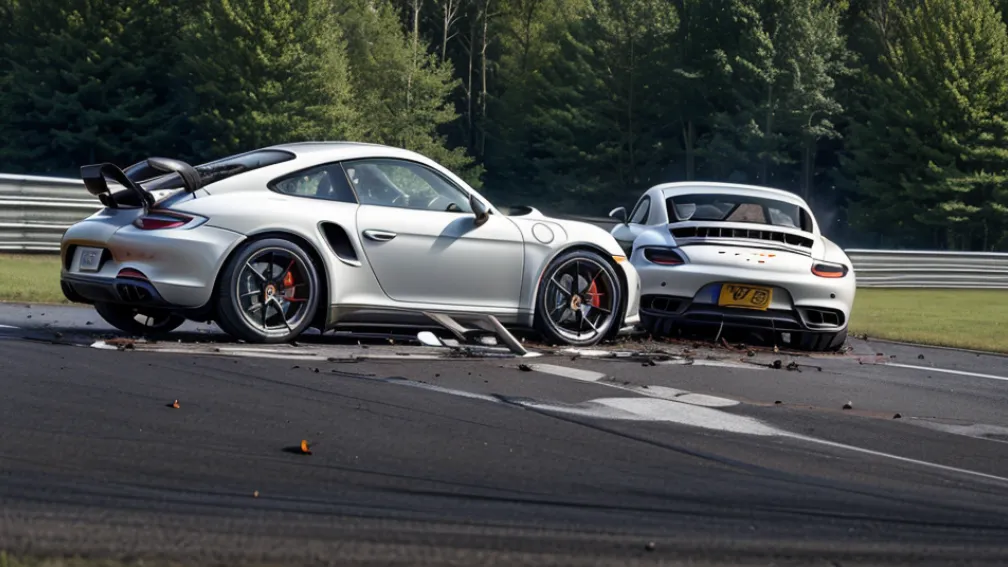 Аварія на Нордшляйфе: Porsche розбився на швидкості 190 км/год