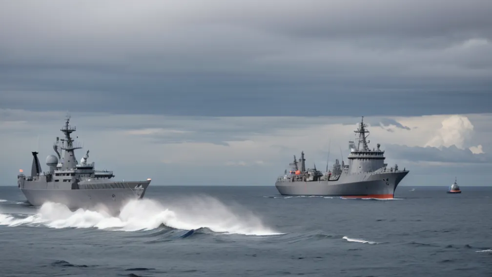 Курйозний інцидент у Південно-Китайському морі: Китайський корабель протаранив сам себе