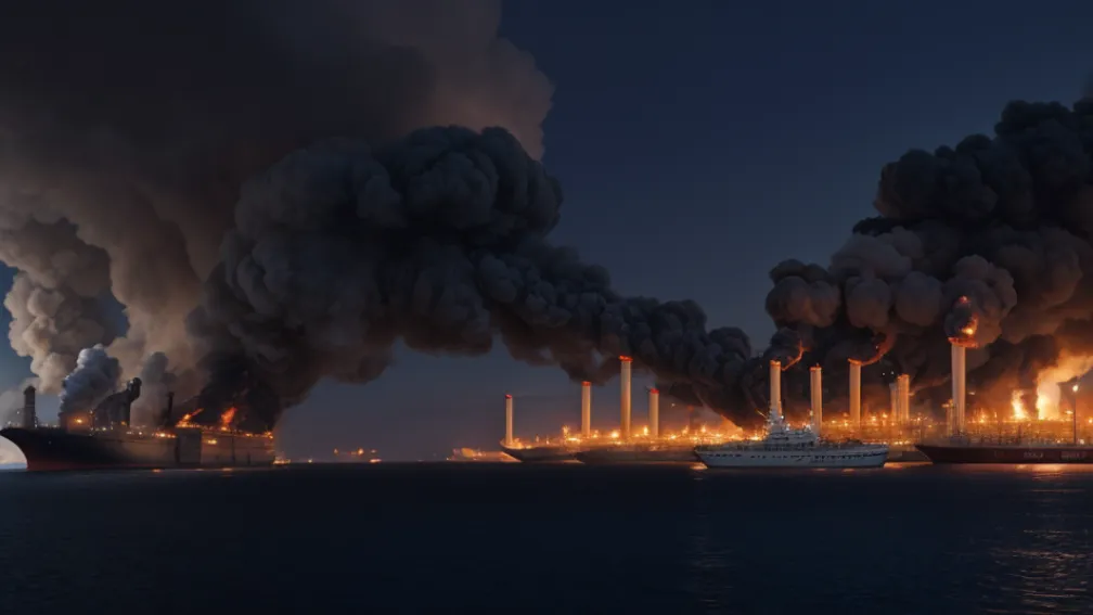 Українські дрони успішно вразили стратегічну нафтогазову рафінерію "Новатек" у порту Усть-Луга