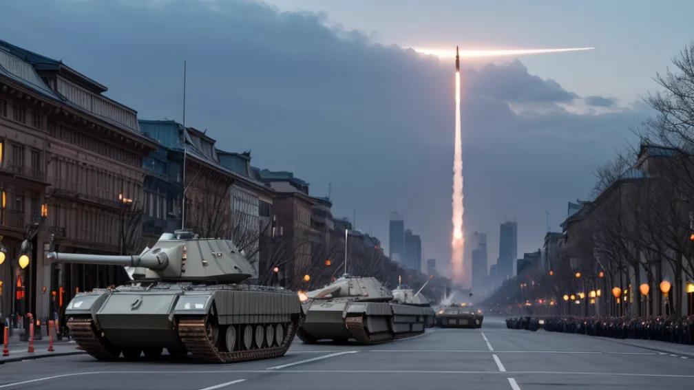 Китайський військовий парад: Гіперзвукові ракети, танки та альянс Сі, Путіна і Кіма – що це означає для світу