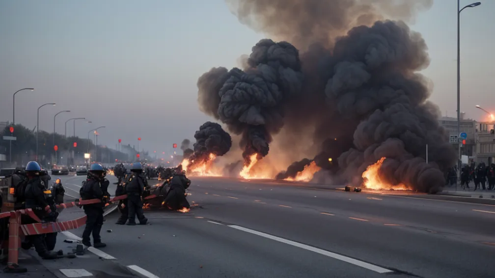 Францію охопили мега-протести проти Макрона: десятки затриманих та сутички