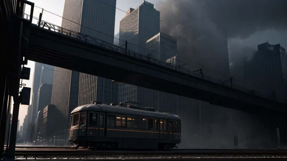 Героїчний порятунок: Жінка у навушниках впала на колії перед швидкісним трамваєм