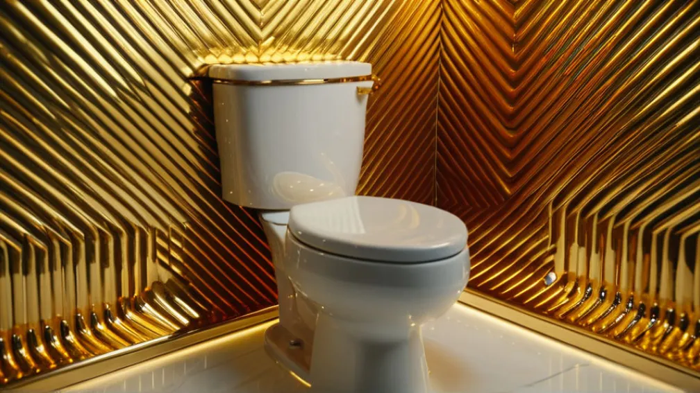 Золотий унітаз вагою 100 кг, оцінений майже в $10 мільйонів, виставлять на аукціон у Нью-Йорку