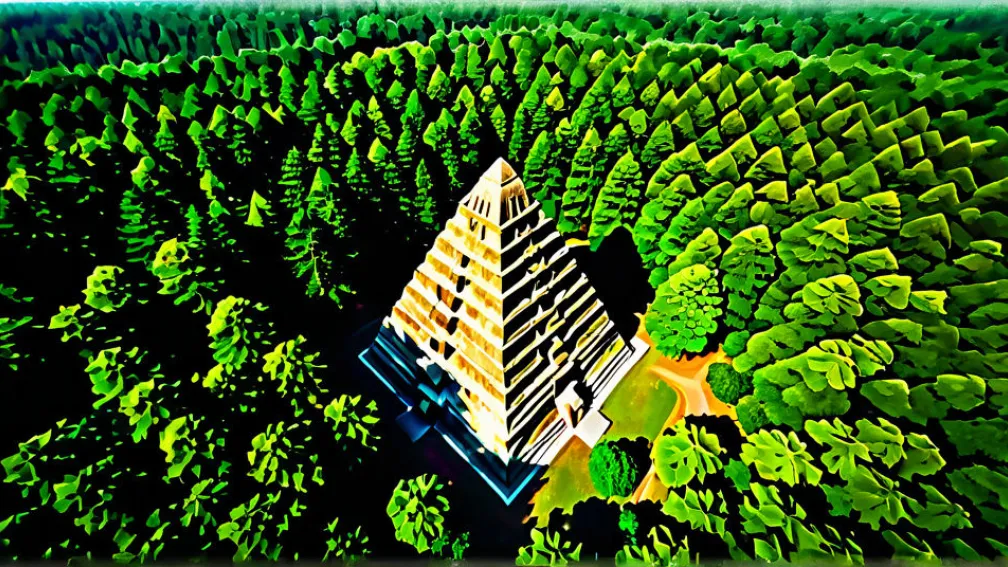 Дивовижне Відкриття: Таємнича Піраміда, Знята Дроном, У Лісі Німеччини