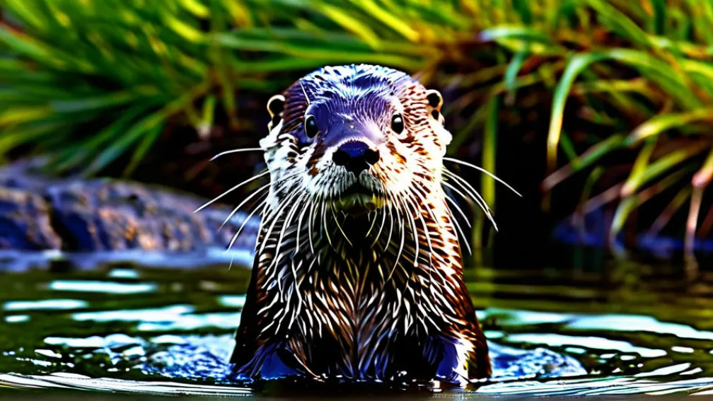 Фотореалістичне зображення видри-рятувальника