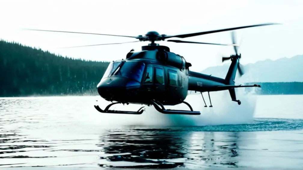 Авіакатастрофа в Бразилії: Гелікоптер впав у озеро, пілот і пасажир вижили