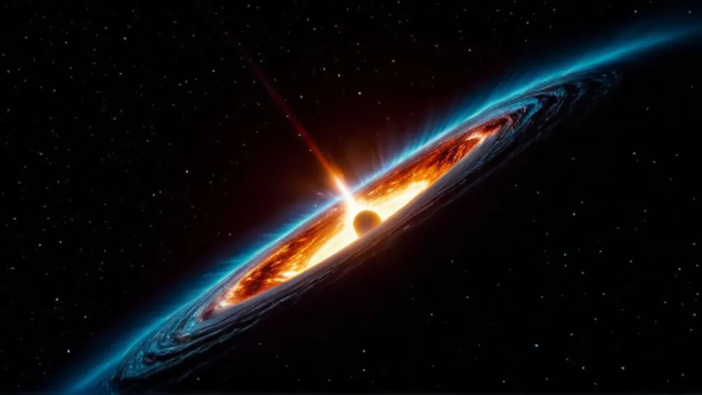 Космічний феєрверк: Чорна діра затьмарила 10 триллионів Сонць