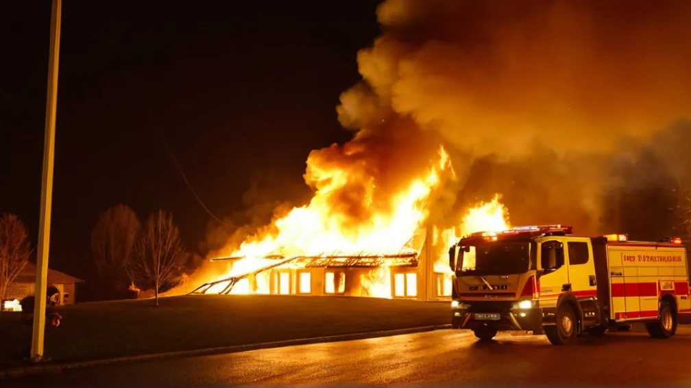 У Плауені пенсіонер загинув під час пожежі в будинку для літніх людей