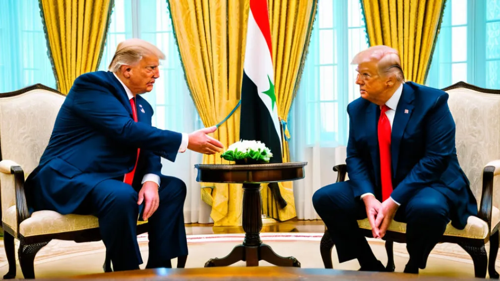 Історичний візит президента Сирії Ахмеда аль-Шаари до Білого дому до Дональда Трампа