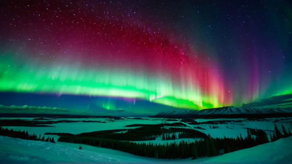 Північне Сяйво Над Німеччиною: Небесне Видовище, Що Заворожує