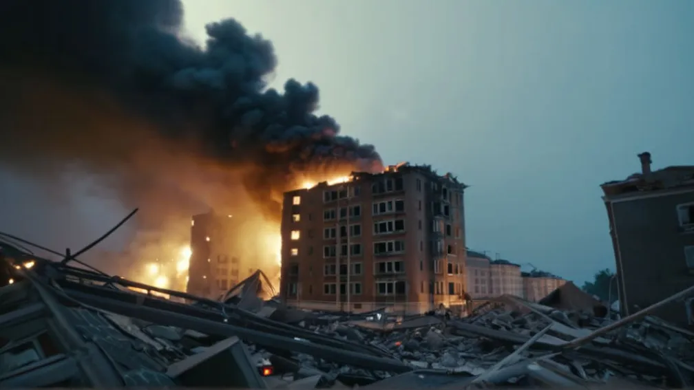 У Вольфенбюттелі вибухнув житловий будинок: одна людина зникла безвісти