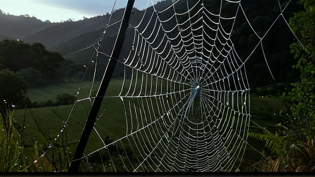 Вчені знайшли найбільшу у світі павутину, створену величезною спільнотою павуків