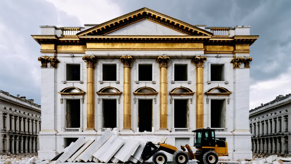 Знесення Східного крила Білого дому: Метафора другого терміну Трампа та руйнування інститутів