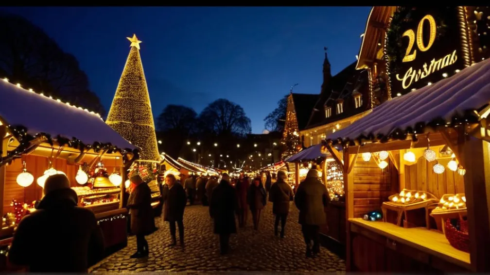 Різдвяний ярмарок у Ростоку: Святкові традиції та місцеві виробники