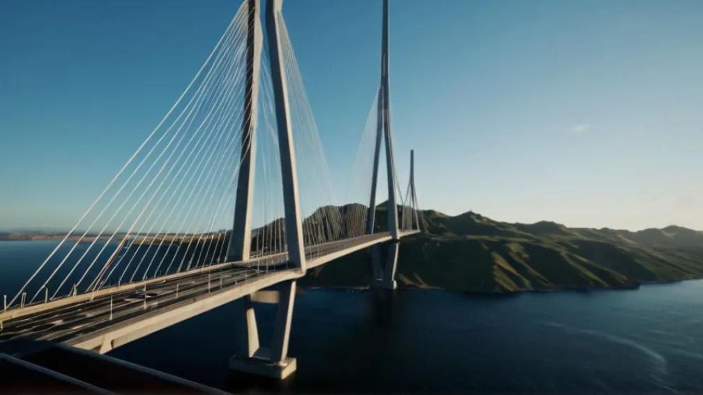 У Китаї Відкрито Рекордний 10-Кілометровий Міст для Автомобільного та Швидкісного Залізничного Руху