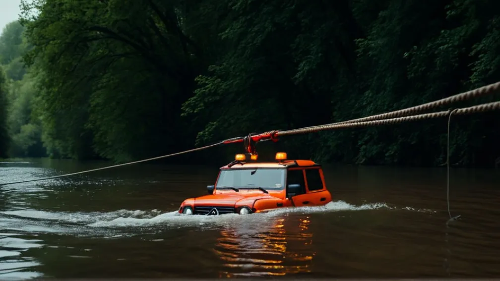 Мужні жінки врятували 82-річного водія, чий автомобіль скотився в річку Ельбу в Дрездені