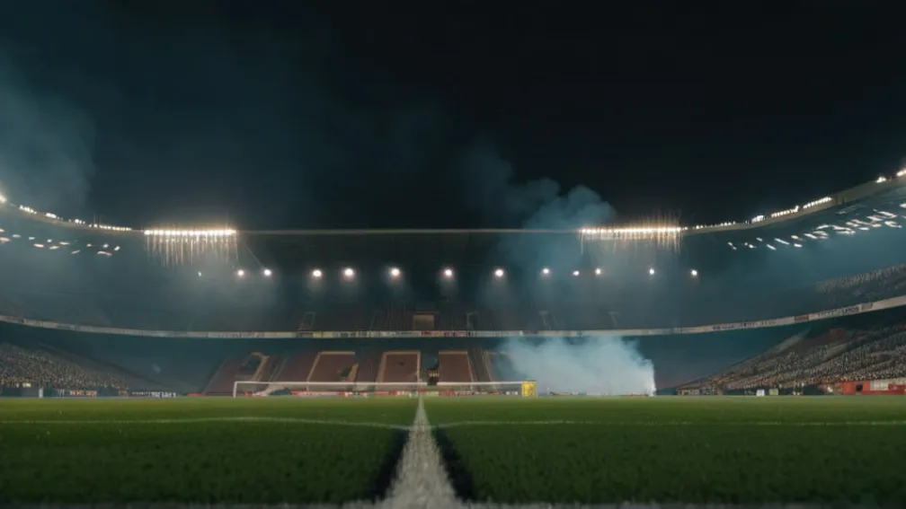 Ультрас "Айнтрахта" влаштували скандал у Кельні: інциденти з ракетами на полі та бійка після матчу