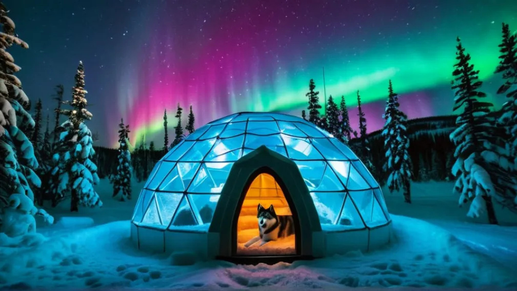 Зірка "Кёльна" Лука Вальдшмідт на "морозному" відпочинку у Фінляндії: іглу, хаски та тренування