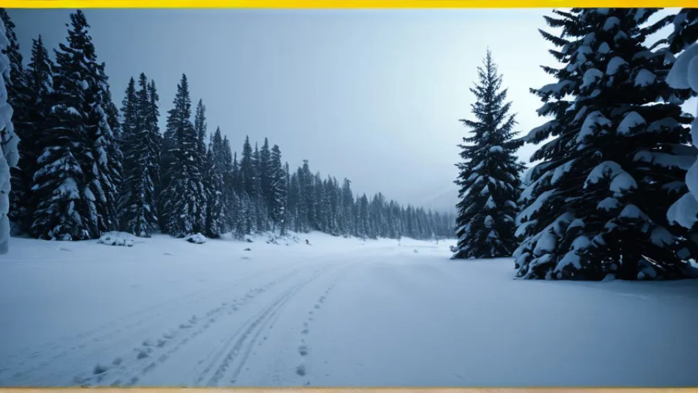 Наближення зими: "Полярний експрес" принесе до 20 сантиметрів снігу