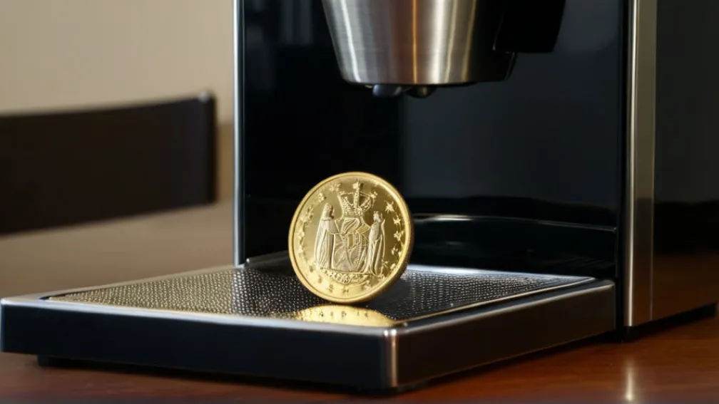 У Мюнхені чоловік знайшов рідкісну монету Сан-Марино у кавоматі