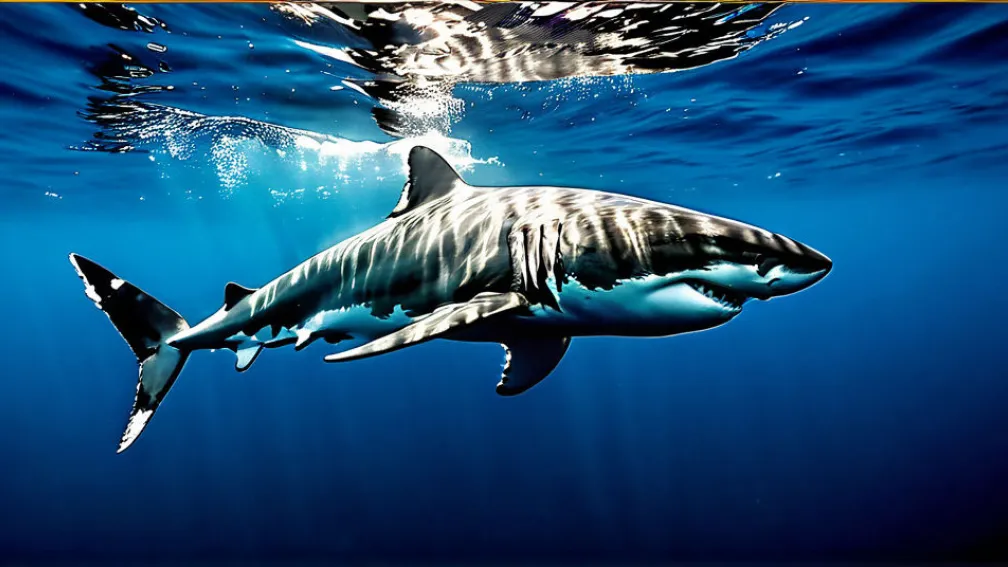 Біля узбережжя ПАР: Біла акула полювала на тюленя протягом 40 хвилин