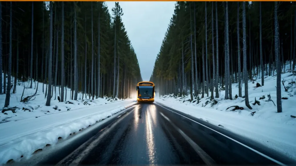 Серйозна ДТП у Швеції: Автобус з німецькими студентами Erasmus перекинувся на засніженій дорозі