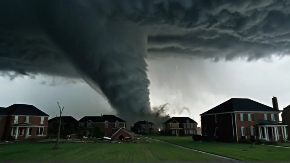 Торнадо спустошило житловий район Камбоджі, спричинивши паніку