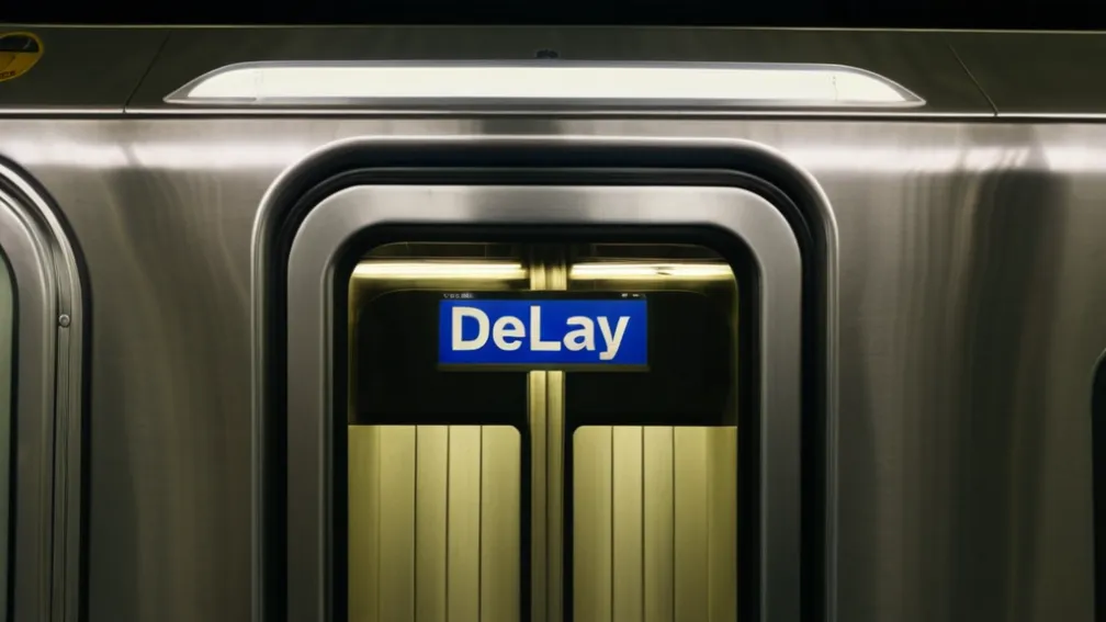 П'яний пасажир заблокував двері метро, спричинивши затримку руху поїзда