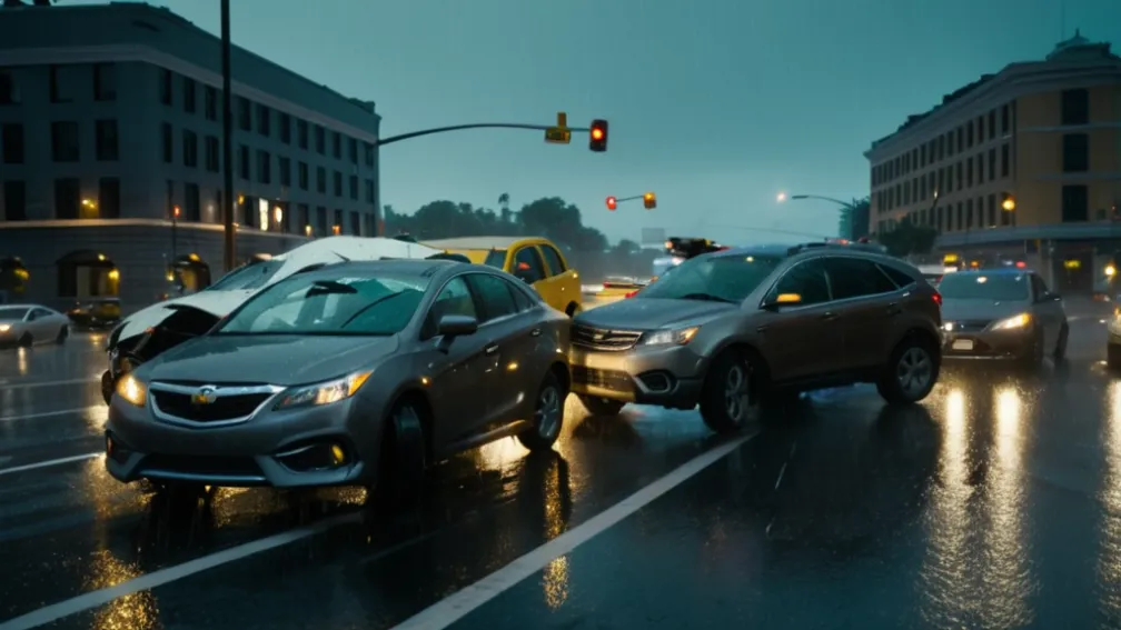 Масштабна ДТП у Санкт-Петербурзі: Водій проїхав на червоне світло та розбив 8 автомобілів