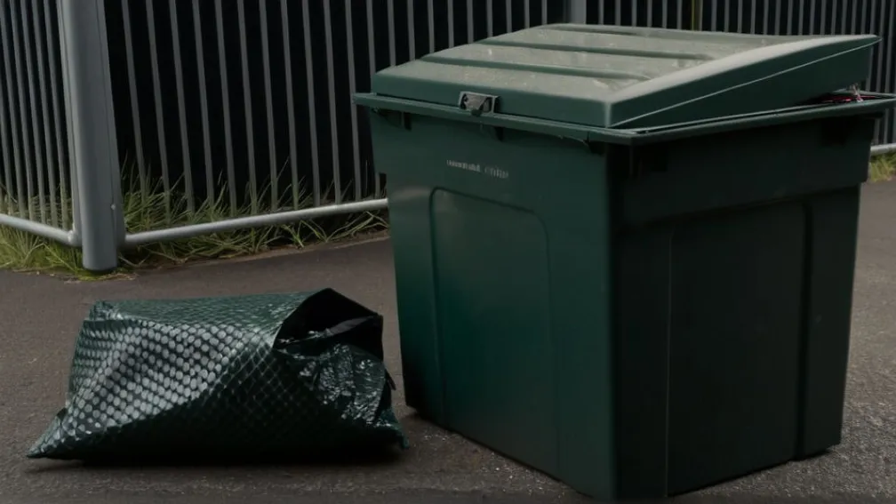 Шок у Німеччині: Триметровий пітон знайдений мертвим у пакеті зі сміттям біля контейнера для одягу