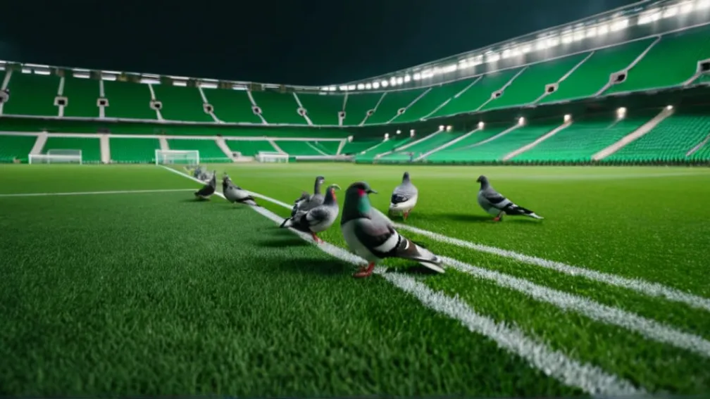 РБ «Лейпциг» бореться з нашестям голубів на стадіоні «Ред Булл Арена»