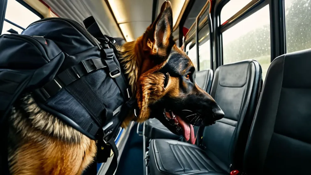 Службова собака Майла знайшла кілограм марихуани в автобусі на автобані A96