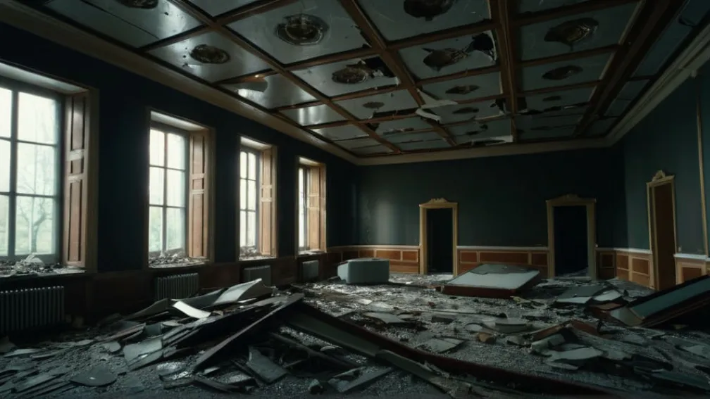 У Німеччині злодій двічі провалився крізь стелю ігрового залу, тікаючи від поліції