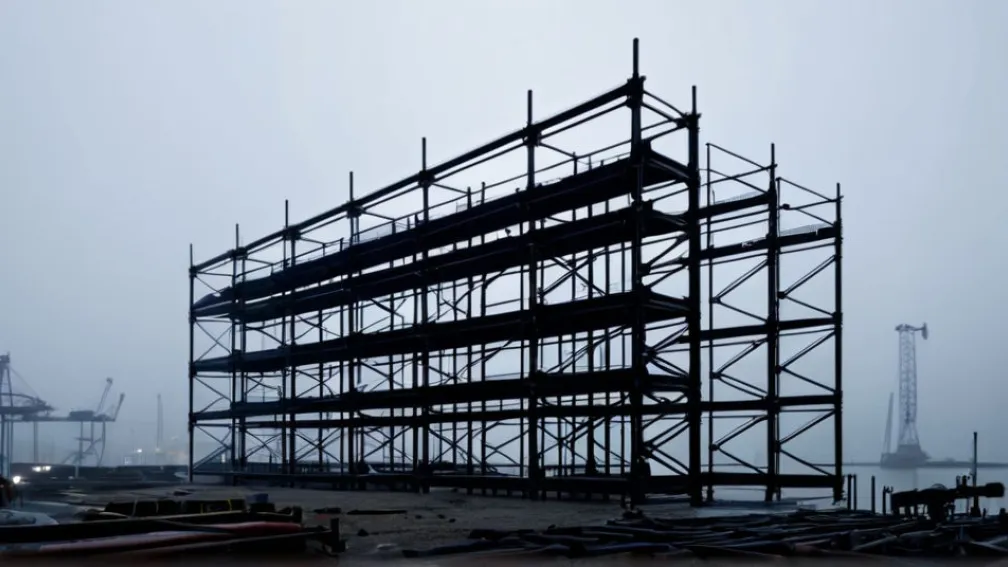 Трагічний Інцидент у Порту Гамбурга: Чоловік Впав з Риштування