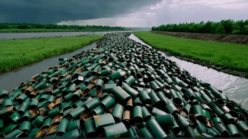 Незаконне звалище в Оксфордширі: Англія шокована гігантською горою сміття біля річки