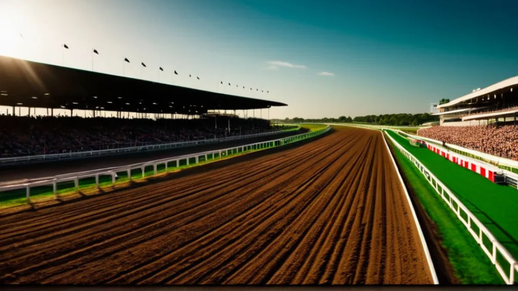 Хаос на кінних перегонах: Карета швидкої допомоги ледь не спричинила лобове зіткнення