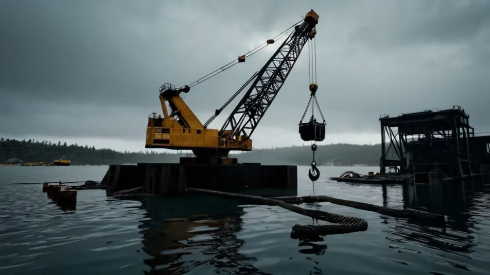 У порту Еверетта обвалився гігантський будівельний кран: двоє загиблих