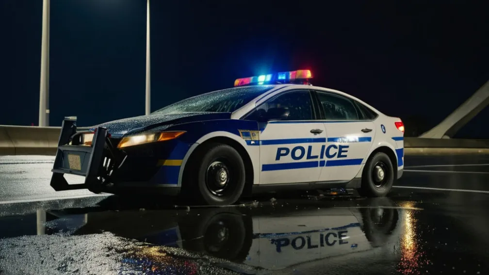 Спроба вбивства поліцейських у Франкфурті: Підлітки кинули електросамокат на патрульну машину