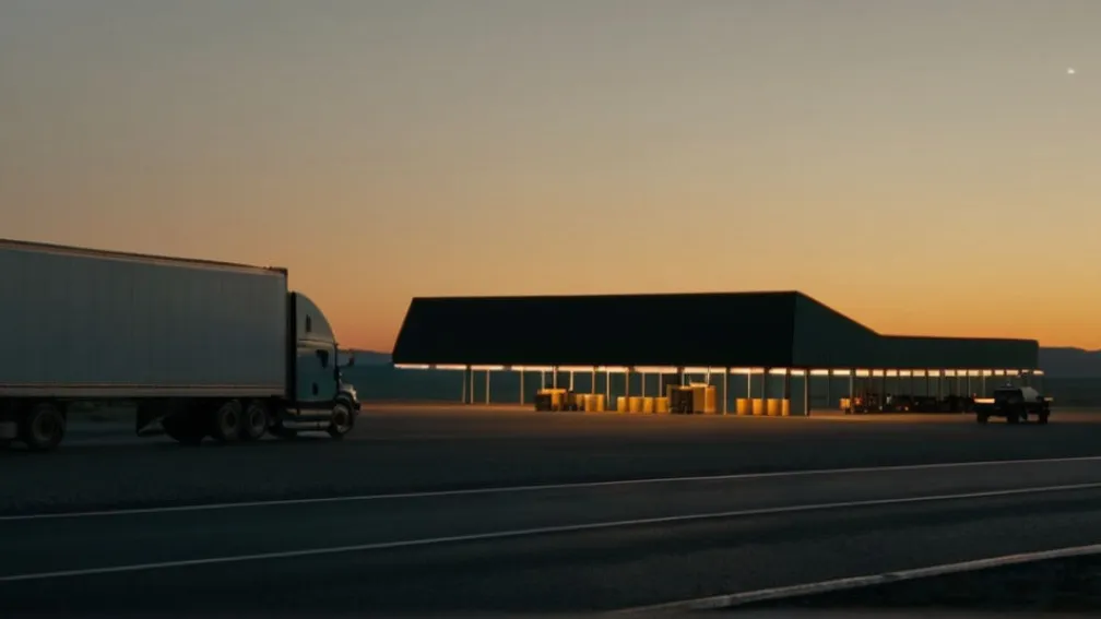 Смертельна ДТП на автобані: вантажівка наїхала на чоловіка на паркінгу