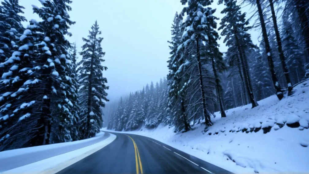 Зимова феєрія в Південній Німеччині: рясні снігопади спричинили хаос та захоплення