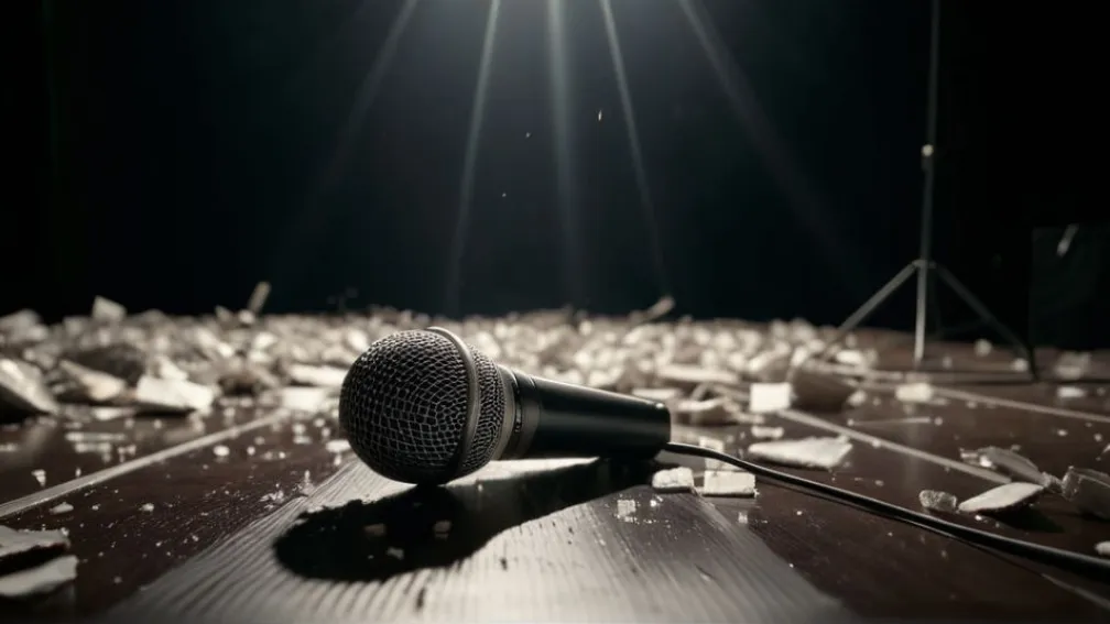 Фронтмен Unheilig, Граф, упав зі сцени, але здивував поверненням