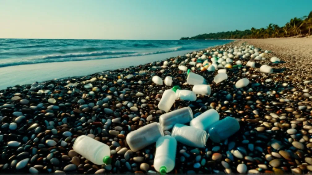 Албанський прибережний рай потопає у смітті після негоди