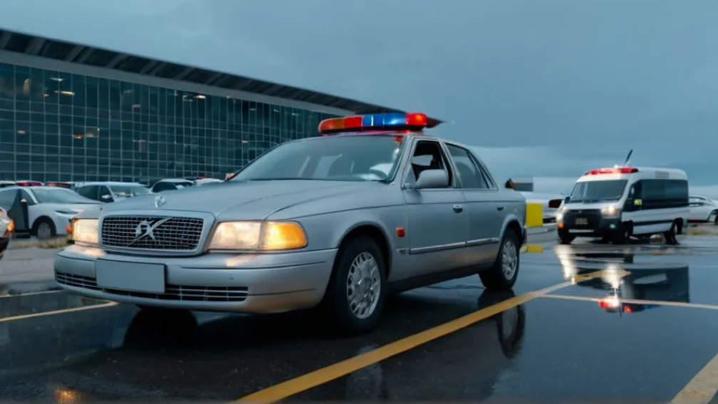 Бомбова тривога в аеропорту Лейпциг/Галле: Інцидент з авто біля терміналу