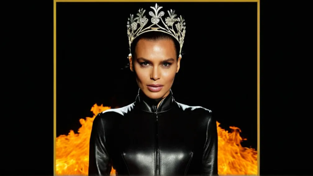 Ірина Шейк здивувала публіку знебарвленими бровами на презентації календаря Pirelli