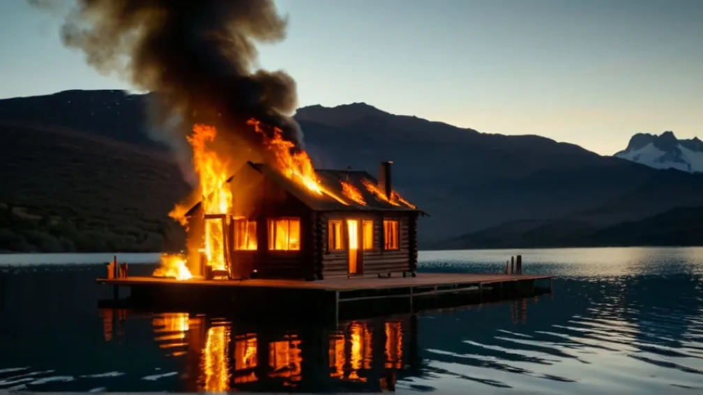 Хатина екс-головреда BILD Кая Дікмана згоріла в Патагонії