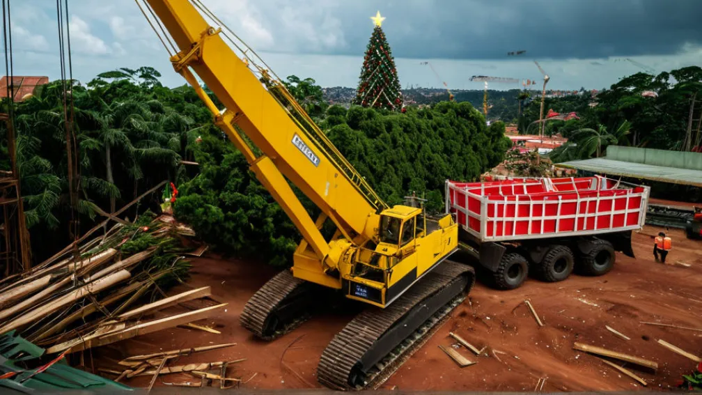 Трагедія в Бразилії: Кран обвалився під час встановлення різдвяної ялинки, є жертви