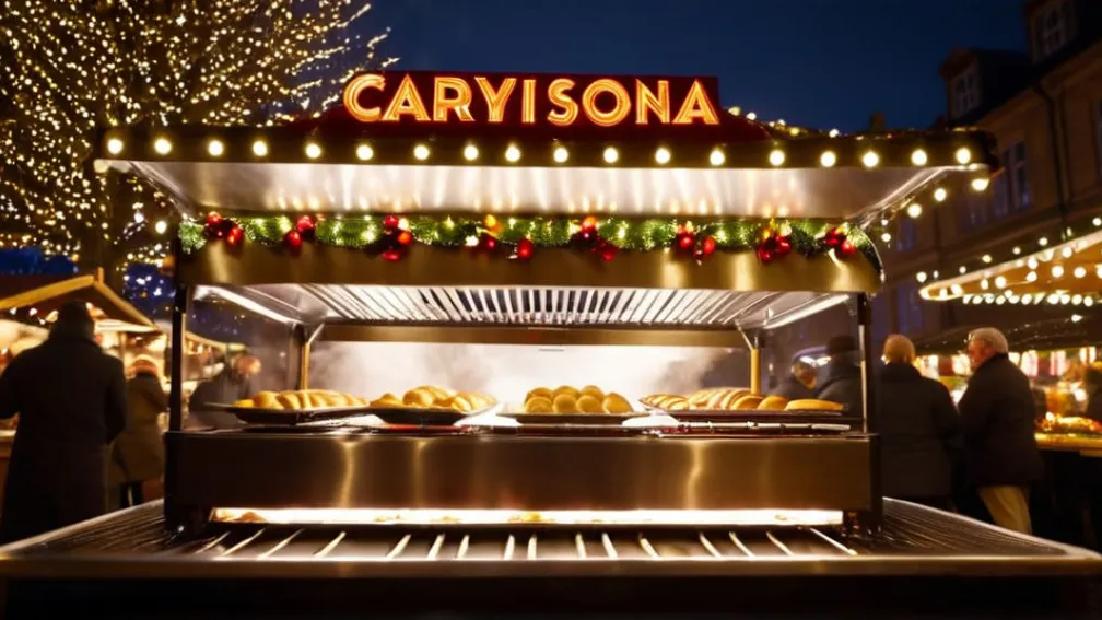 Різдвяний Дьонер у Берліні: Незвичайна Новинка на Святковому Ярмарку